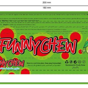 F/Z CHEW BAR APPLE 20G
